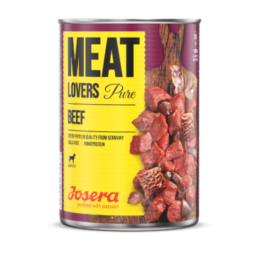 Hunde - Nassfutter JOSERA Meat Lovers Pure Beef