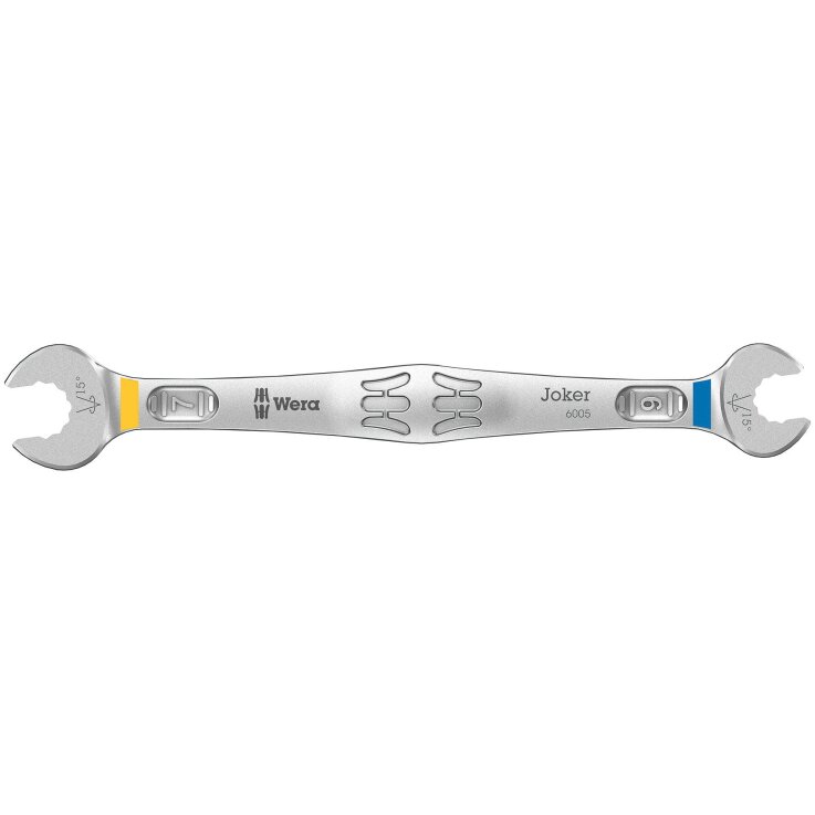 WERA 6005 Joker 4 Set 1 Doppelmaulschlüssel-Satz, 4-teilig