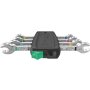 WERA 6005 Joker 4 Set 1 Doppelmaulschlüssel-Satz, 4-teilig