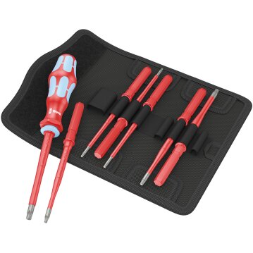 WERA Kraftform Kompakt VDE Stainless 8 extra slim 1,...