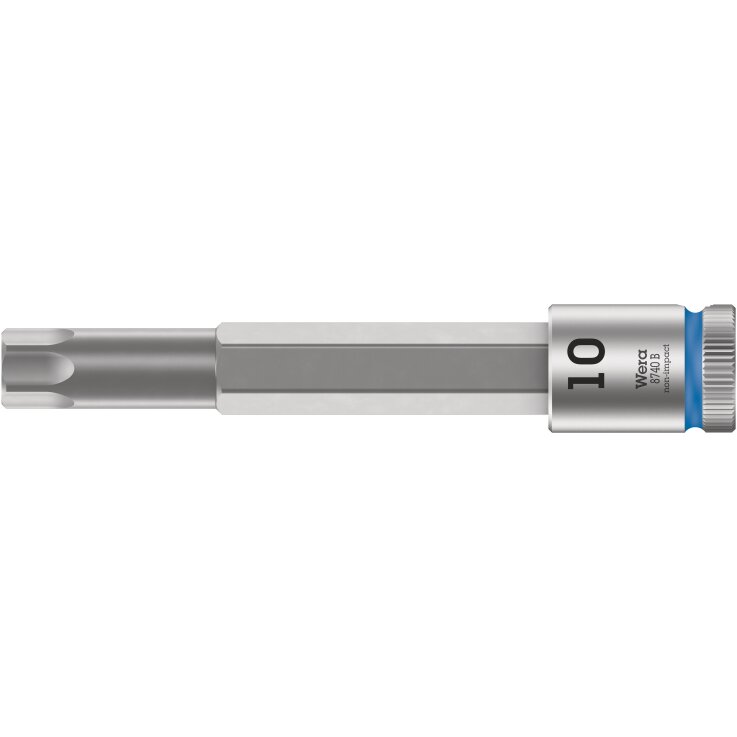 WERA 8740 B Zyklop Bitnuss mit 3/8"-Antrieb, mit extra schlankem Profilbereich