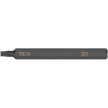 WERA 867 S TORX® Bits für Schlagschraubendreher