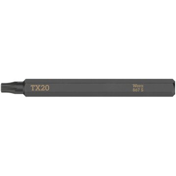 WERA 867 S TORX® Bits für Schlagschraubendreher