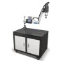 METALLKRAFT Elektrische Gewindeschneidmaschine GS 1200-36 E Aktions-Set inkl. Unterbau
