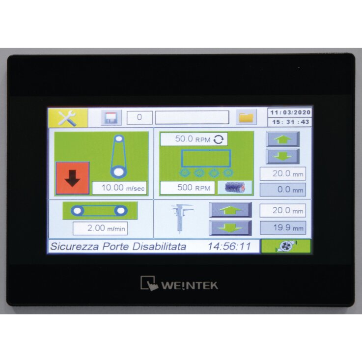 METALLKRAFT Breitbandschleifmaschine MBBS 1350-14 RB8