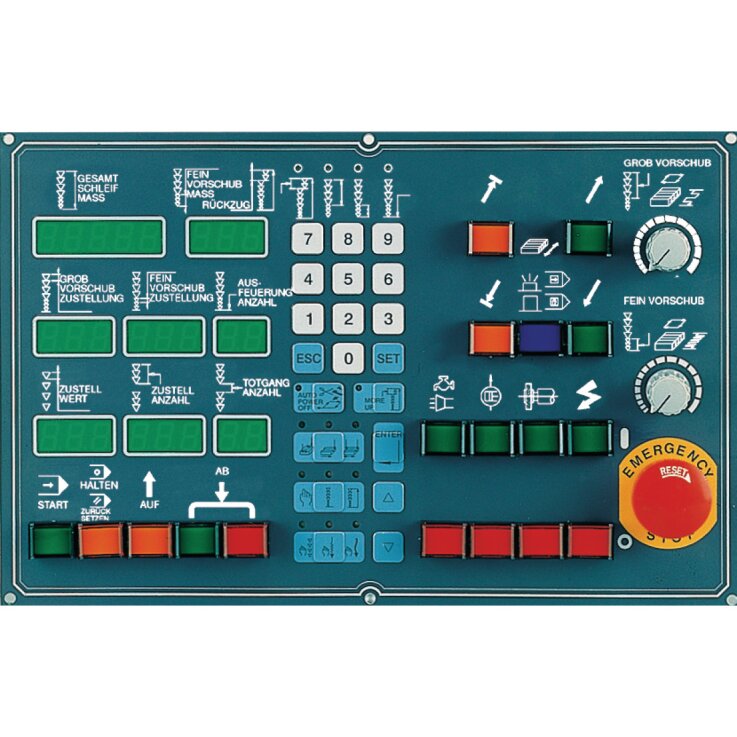 METALLKRAFT Präzisions-Flächenschleifmaschine FSM 2550 Lagerausstattung
