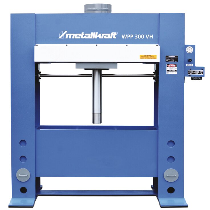 METALLKRAFT Vollhydraulische Werkstattpresse WPP 300 VH