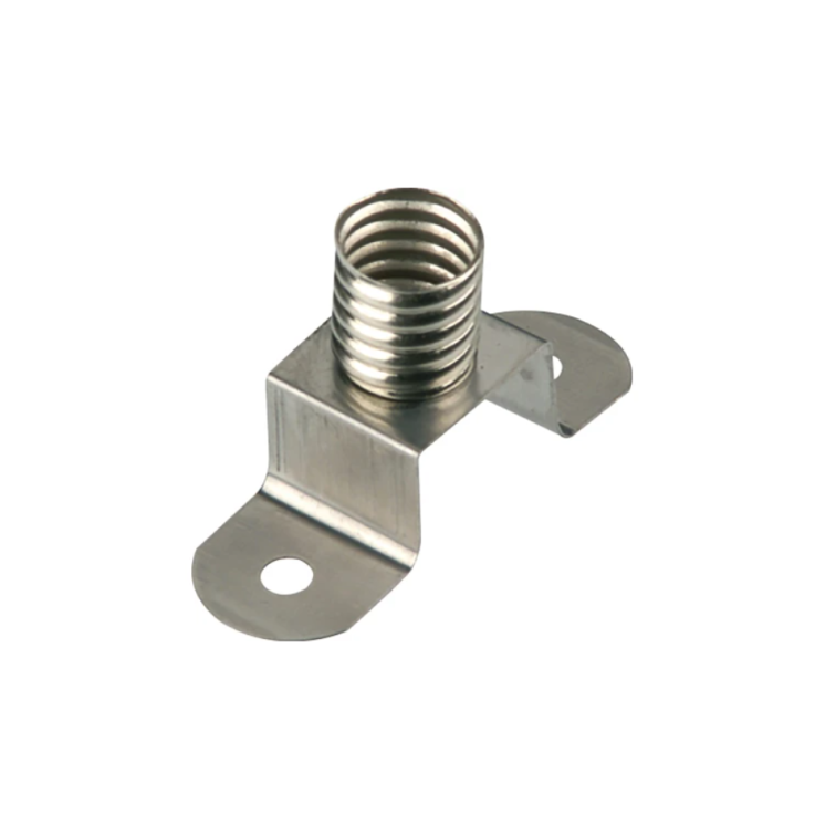 Stegfassung E10 Silber 5 Stk.