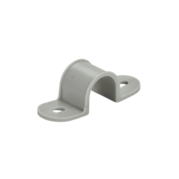 Montageschelle EN20 PVC 10 Stk Hellgrau