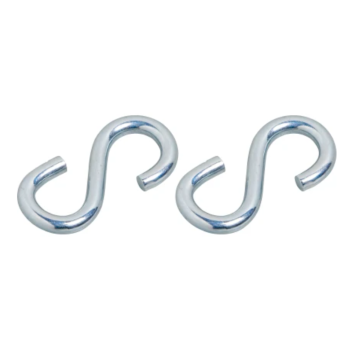 S-Haken Verzinkt 55 mm x 25 mm x Ø 6mm 2 Stück