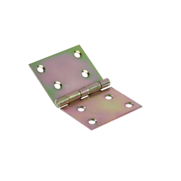 Scharnier Breit Gelb Verzinkt 90 mm x 60 mm