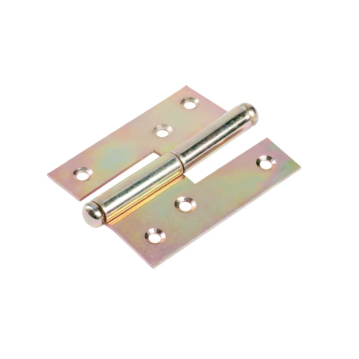 Aushebescharnier Links Gelb Verzinkt 80 mm x 65 mm