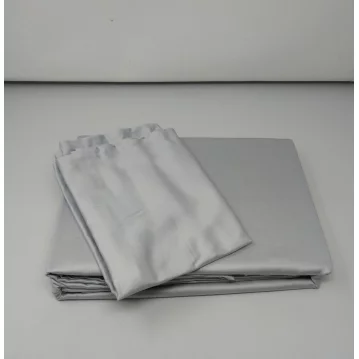 Satty Satin - Bettwäsche, grau, 140 x 200 cm