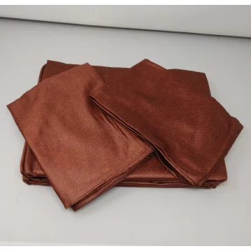 Satty Satin - Bettwäsche, kupfer - schwarz, 160 x...