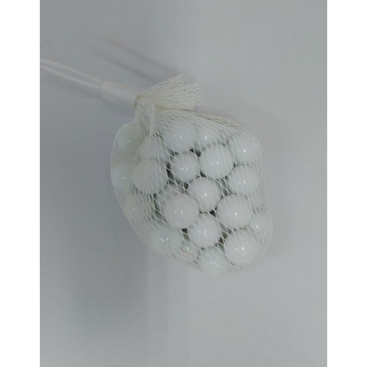 Dekokugeln, weiß, ca. 35 Stk.