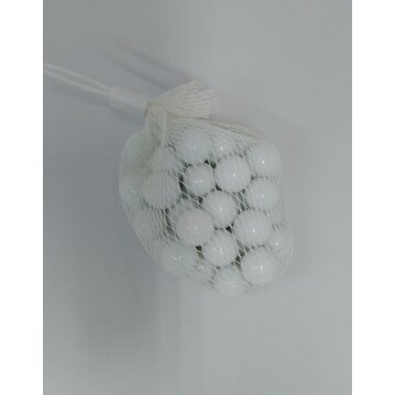 Dekokugeln, weiß, ca. 35 Stk.