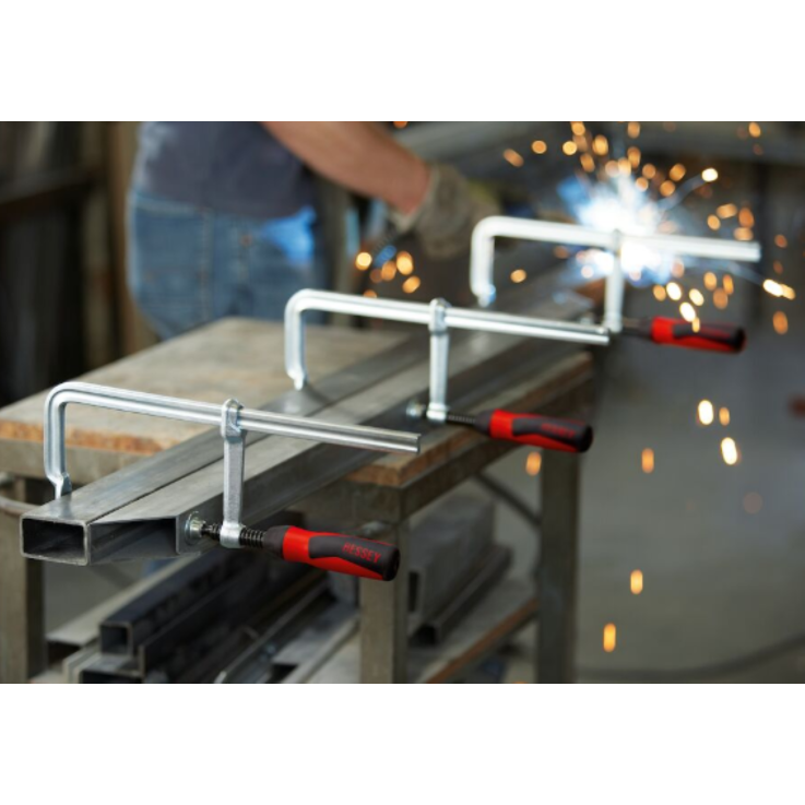 BESSEY Ganzstahl-Schraubzwinge GZ mit 2K-Griff