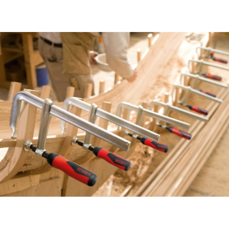 BESSEY Ganzstahl-Schraubzwinge GZ mit 2K-Griff