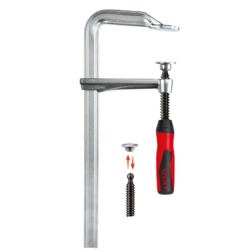BESSEY Ganzstahl-Schraubzwinge GZ mit 2K-Griff