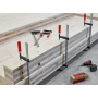 BESSEY Temperguss-Schraubknecht TGKR mit Holzgriff
