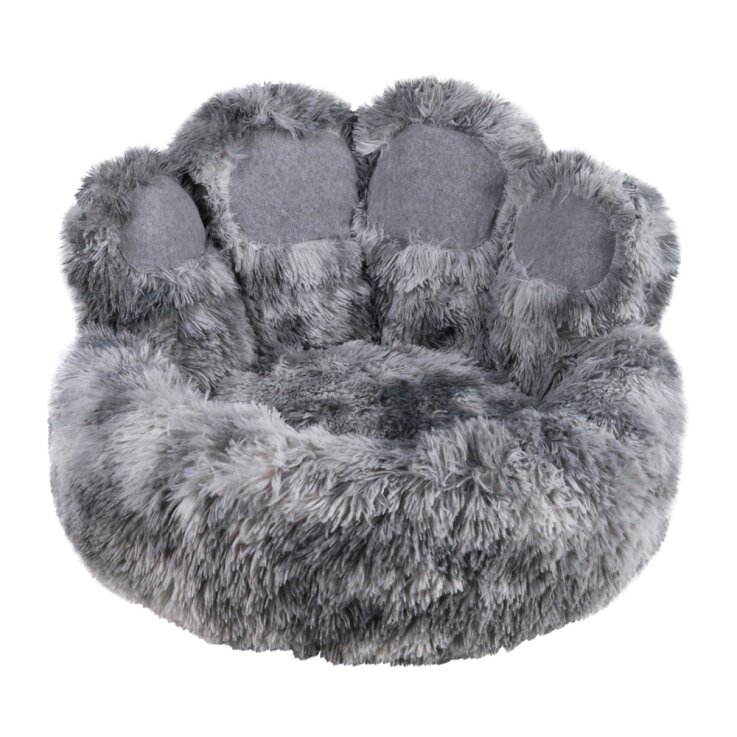 NOBBY Hunde-Komfortbett "PAW", grau