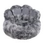 NOBBY Hunde-Komfortbett "PAW", grau