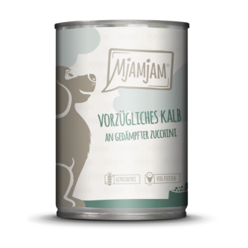 Hunde - Nassfutter MjAMjAM Adult Vorzügliches Kalb...