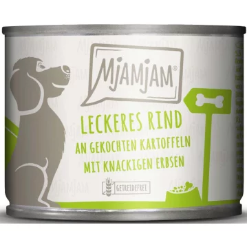 Hunde - Nassfutter MJAMJAM Dog Adult Rind &amp; Kartoffel