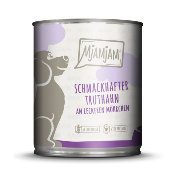 Hunde - Nassfutter MjAMjAM Adult Schmackhafter Truthahn an leckeren Möhrchen