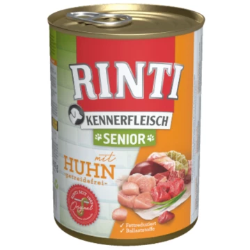 Hunde - Nassfutter RINTI Senior Kennerfleisch mit Huhn