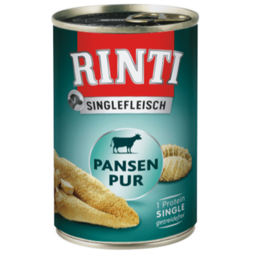 Hunde - Nassfutter RINTI Adult Singlefleisch Pansen Pur