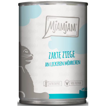 Katzen - Nassfutter MJAMJAM Cat Adult Ziege &amp; Karotten