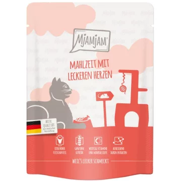 Katzen - Nassfutter MJAMJAM Cat Adult Rind, Huhn &amp;...
