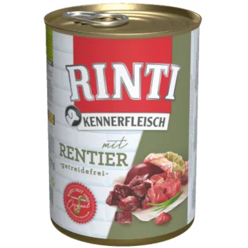 Hunde - Nassfutter RINTI Adult Kennerfleisch mit Rentier