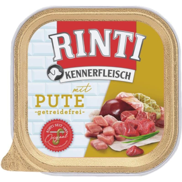 Hunde - Nassfutter RINTI Adult Kennerfleisch mit Pute