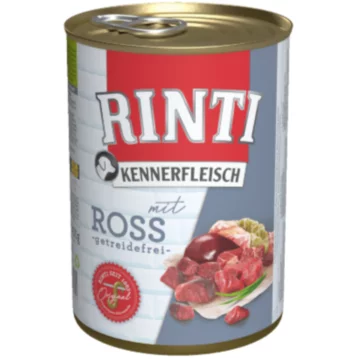 Hunde - Nassfutter RINTI Adult Kennerfleisch mit Ross