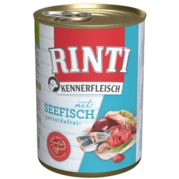 Hunde - Nassfutter RINTI Adult Kennerfleisch mit Seefisch