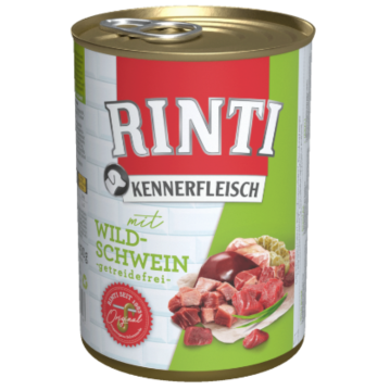 Hunde - Nassfutter RINTI Adult Kennerfleisch mit Wildschwein