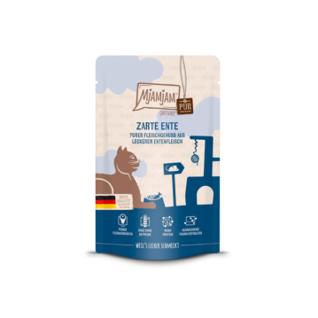 Katzen - Nassfutter MjAMjAM Adult Ente pur