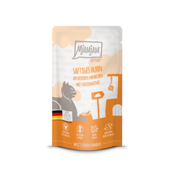 Katzen - Nassfutter MjAMjAM Adult Huhn &amp; M&ouml;hrchen