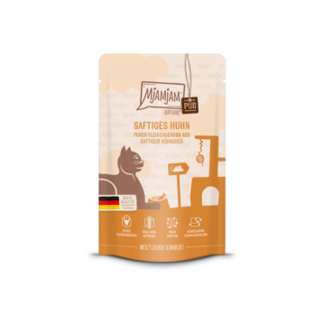 Katzen - Nassfutter MjAMjAM Adult Huhn pur
