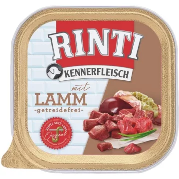 Hunde - Nassfutter RINTI Adult Kennerfleisch mit Lamm
