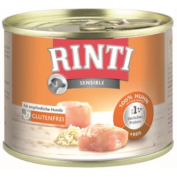 Hunde - Nassfutter RINTI Adult Sensible Huhn &amp; Reis