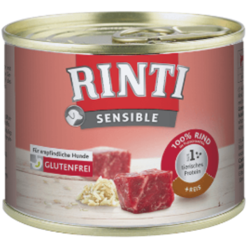 Hunde - Nassfutter RINTI Adult Sensible Rind &amp; Reis