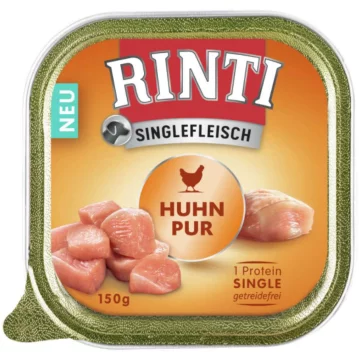 Hunde - Nassfutter RINTI Adult Singlefleisch Huhn Pur
