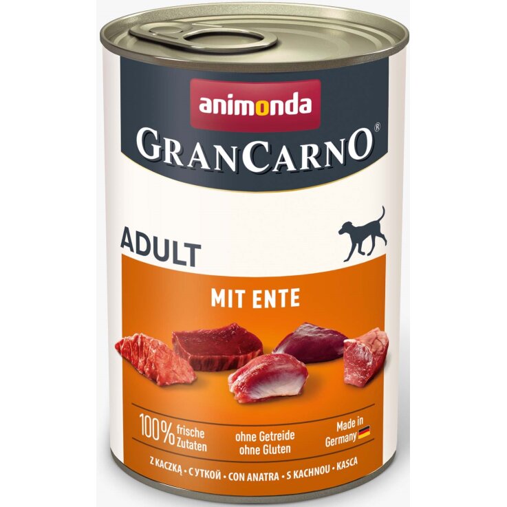 Hunde - Nassfutter ANIMONDA GranCarno Adult Ente
