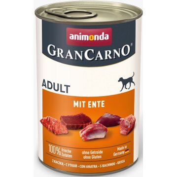 Hunde - Nassfutter ANIMONDA GranCarno Adult Ente