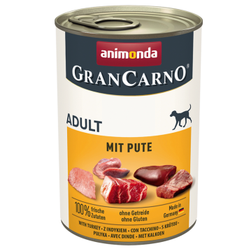 Hunde - Nassfutter ANIMONDA GranCarno Adult Pute