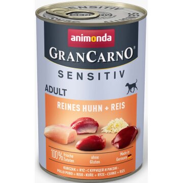 Hunde - Nassfutter ANIMONDA GranCarno Adult Sensitiv Huhn...