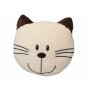 NOBBY Kissen "Cat", beige/braun